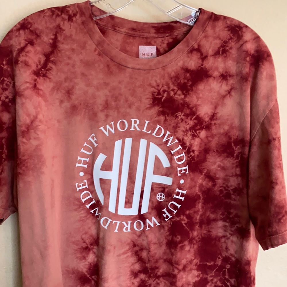 HUF Tie Dye Logo Tee